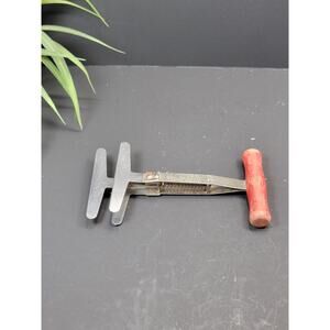 Vintage Foley Triple Blade, Chopper, Red Handle, Kitchen Gadget